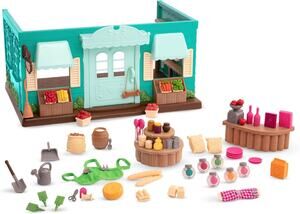 Li'l Woodzeez Honeysuckle Hollow General Store Playset Furniture Accessories NWT